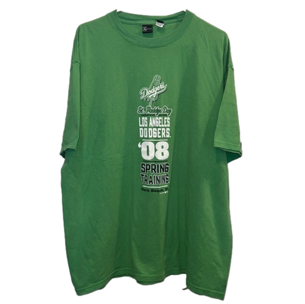 Los Angeles Dodgers Spring Training 2008 Vero Beach Florida St. Paddys T-shirt